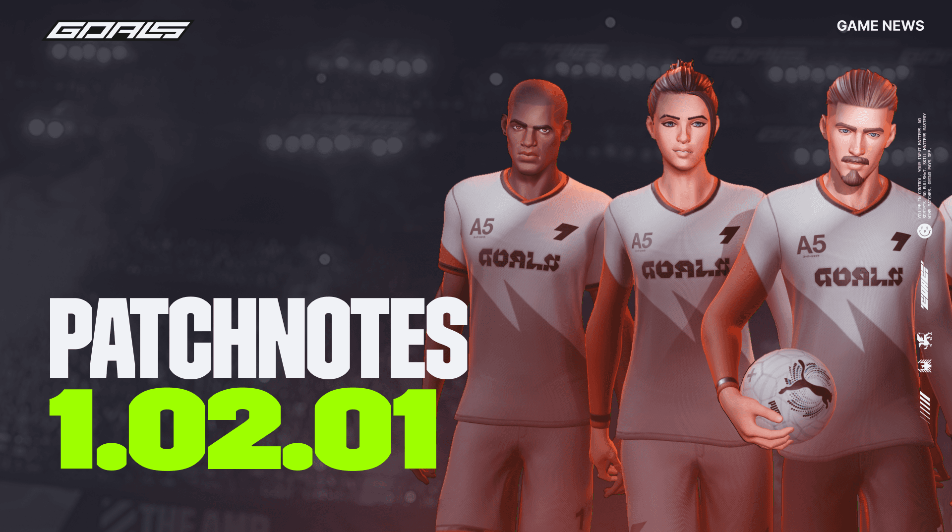 Patch Notes - Version 1.02.01