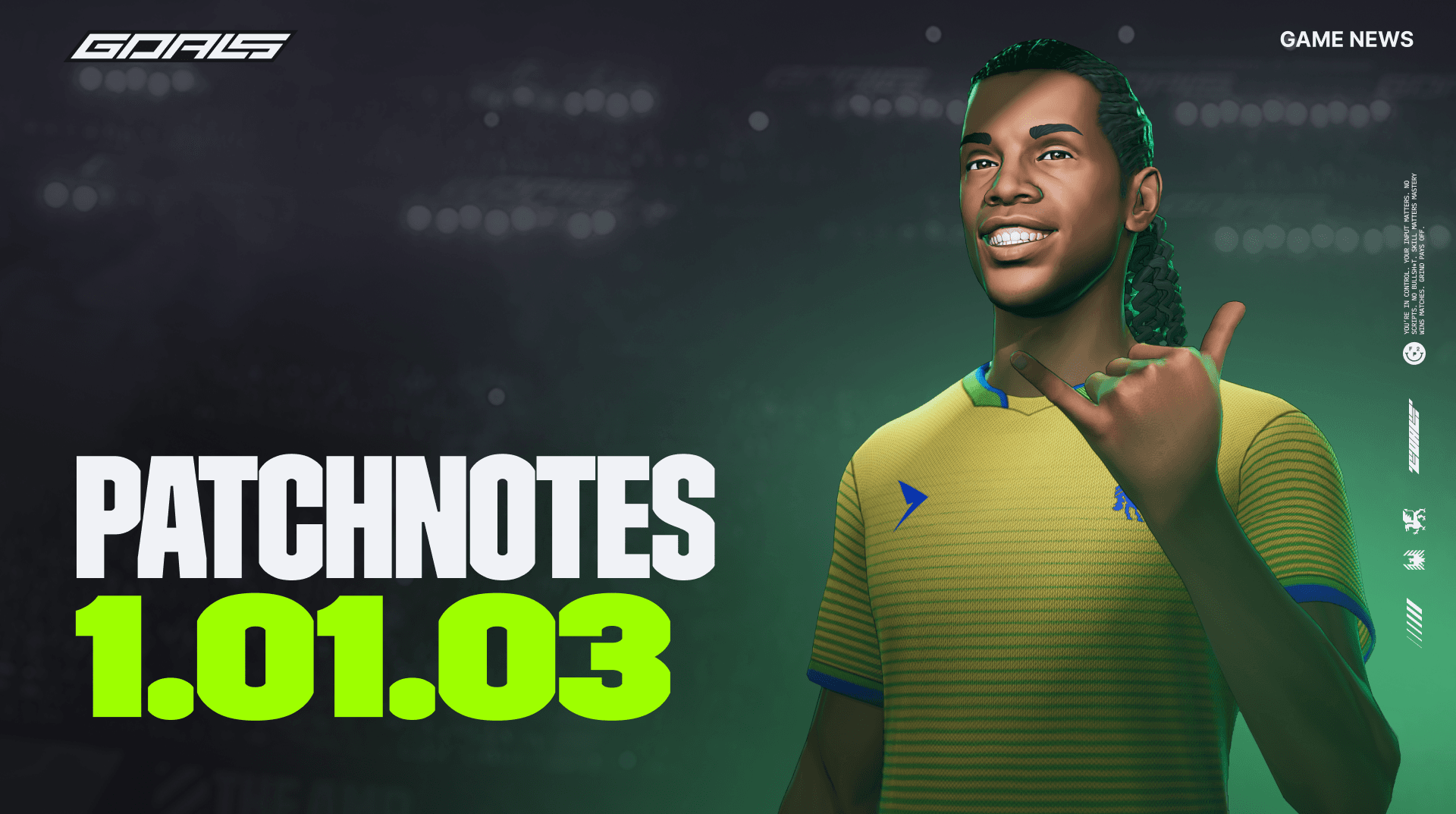 Patch Notes - Version 1.01.03